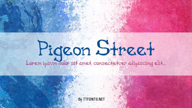 Pigeon Street example